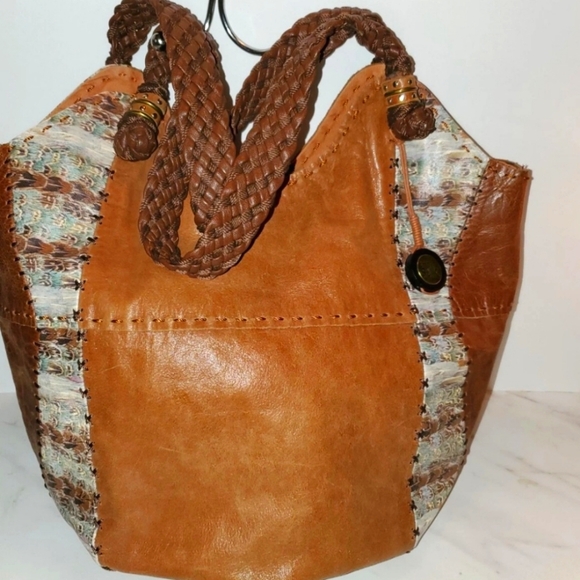 The Sak Brown Leather Hobo - Picture 1 of 10